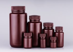 产品图3-2：棕色PP广口试剂瓶 图